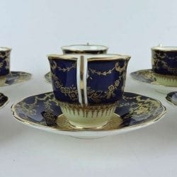 19世紀末イギリス製 CRESCENT e Jones&Sons 建水 Lot - (48pc) George Jones & Sons Stirling Crescent China