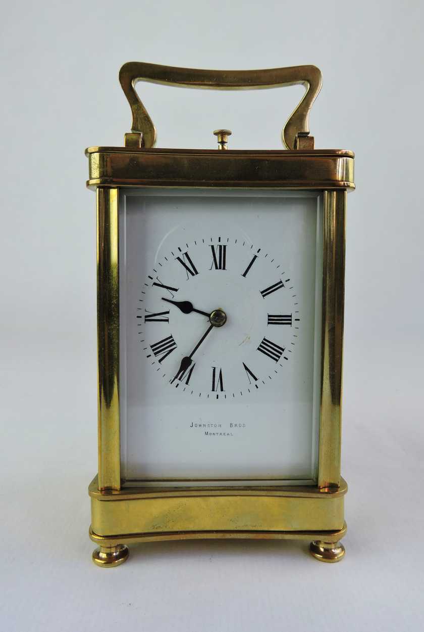 Large French Brass - Chime Repeater Carriage Clock made for