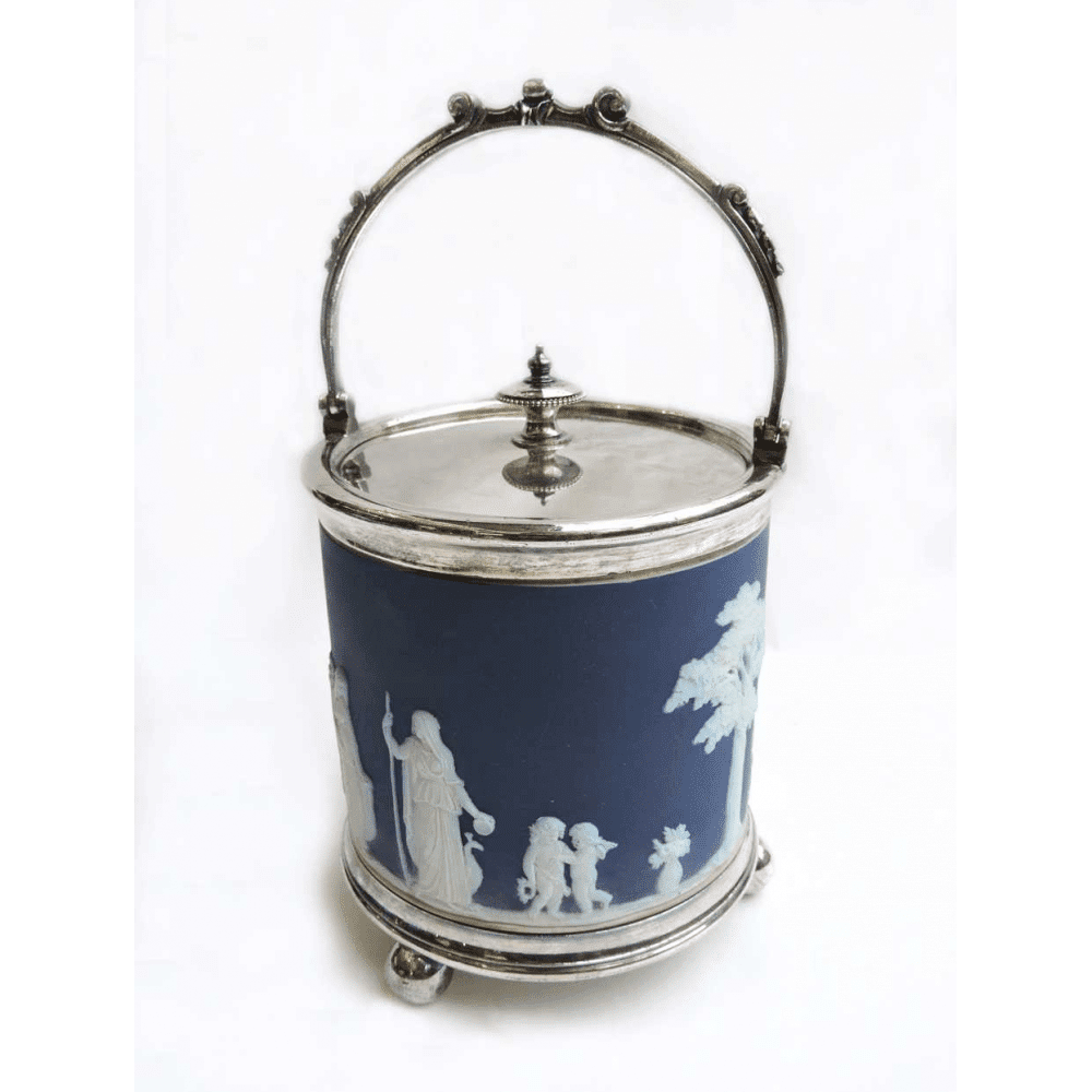 Wedgwood Biscuit Barrel. c.1880