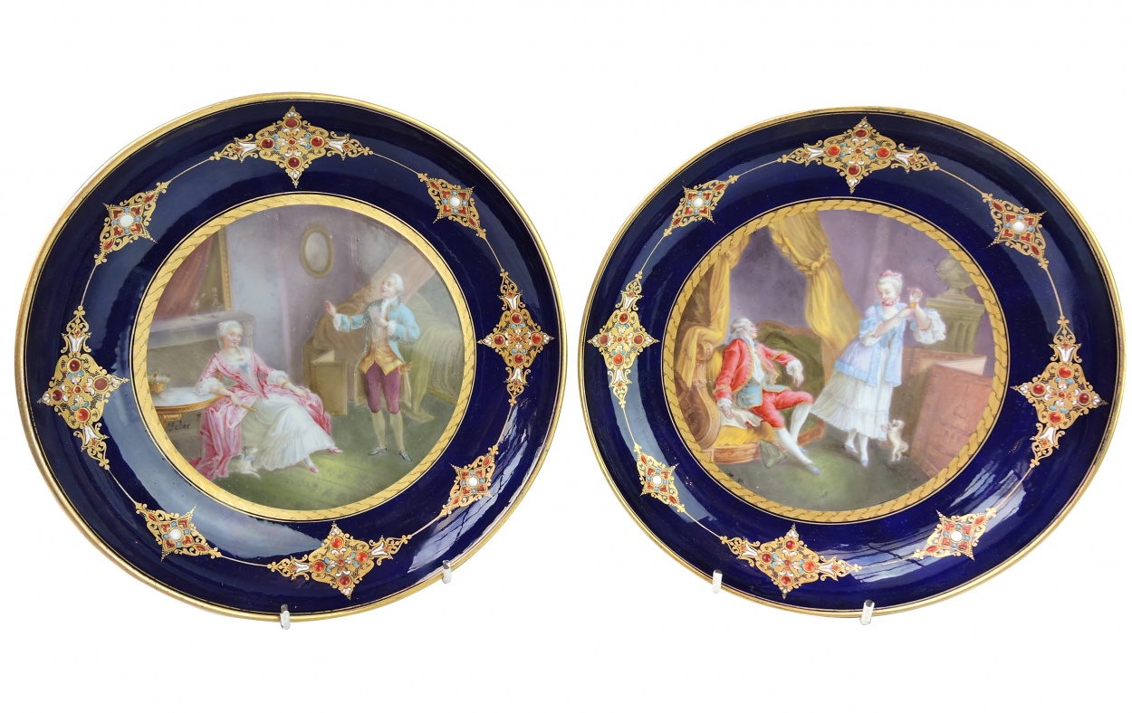 sevres hand painted