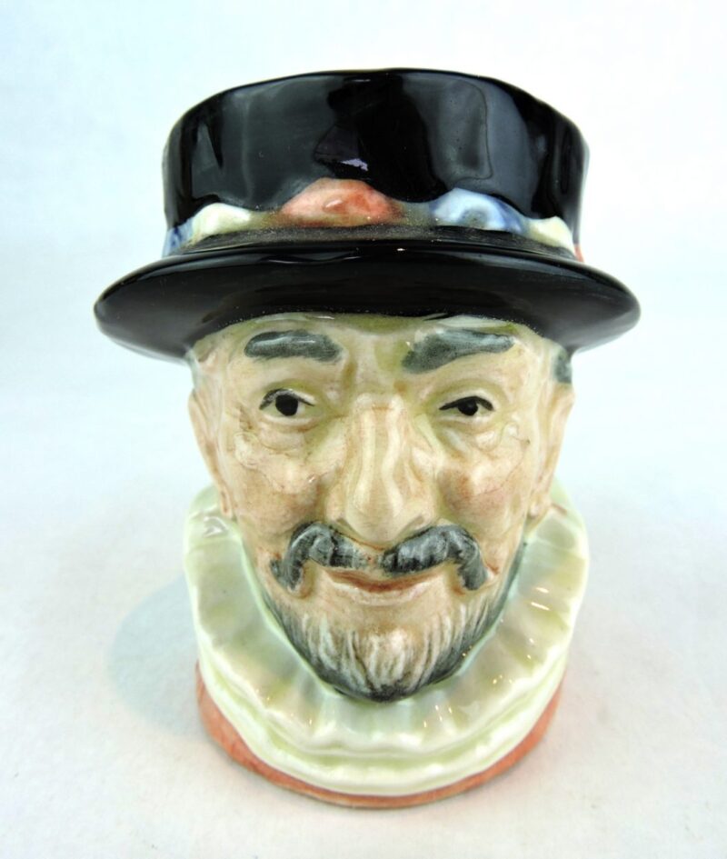 Royal Doulton England Porcelain Small Toby Jug - 