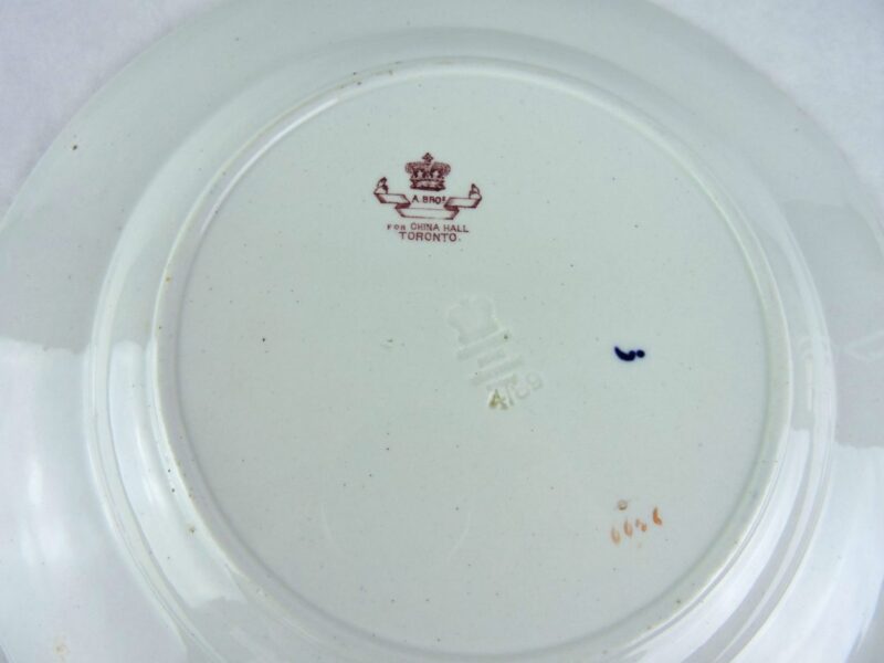 Ashworth Brothers Ironstone China Dinner Plates, Chinoiserie Style ...