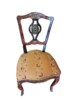 french boulle tortoiseshell chair