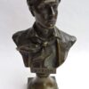 bronze bust of lord byron by hans muller