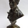 george byron bronze bust by hans muller