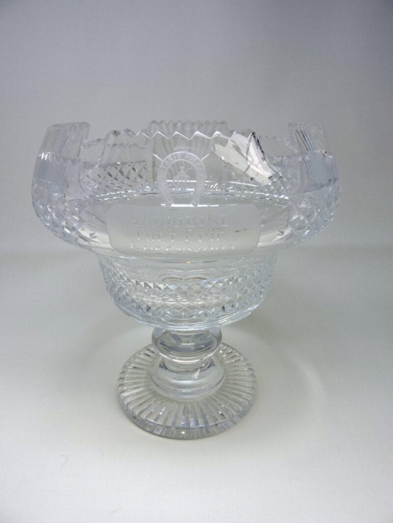 Waterford Crystal Ontario Jockey Club Horse Racing Crystal Presentation  Bowl.