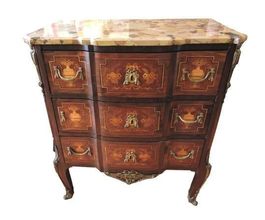 Louis Xvi Transitional Style Marble Top