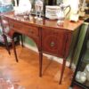 george III sideboard with spade foot and satinwood inlay