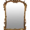 French gilt wood mirror