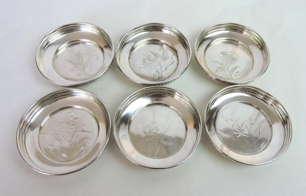 Fairfax by Gorham Sterling Silver Nut Cup Nut Dish 3 3/4" X 2 1/4" #0403 