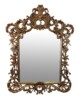 italian gilt wood mirror