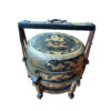Meiji period japanese wedding box -gold dragon decoration circa 1890