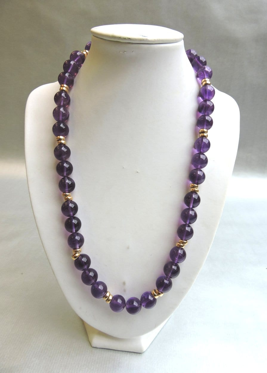 DearAnswer Purple Crystal Bracelet Amethyst Beads India | Ubuy