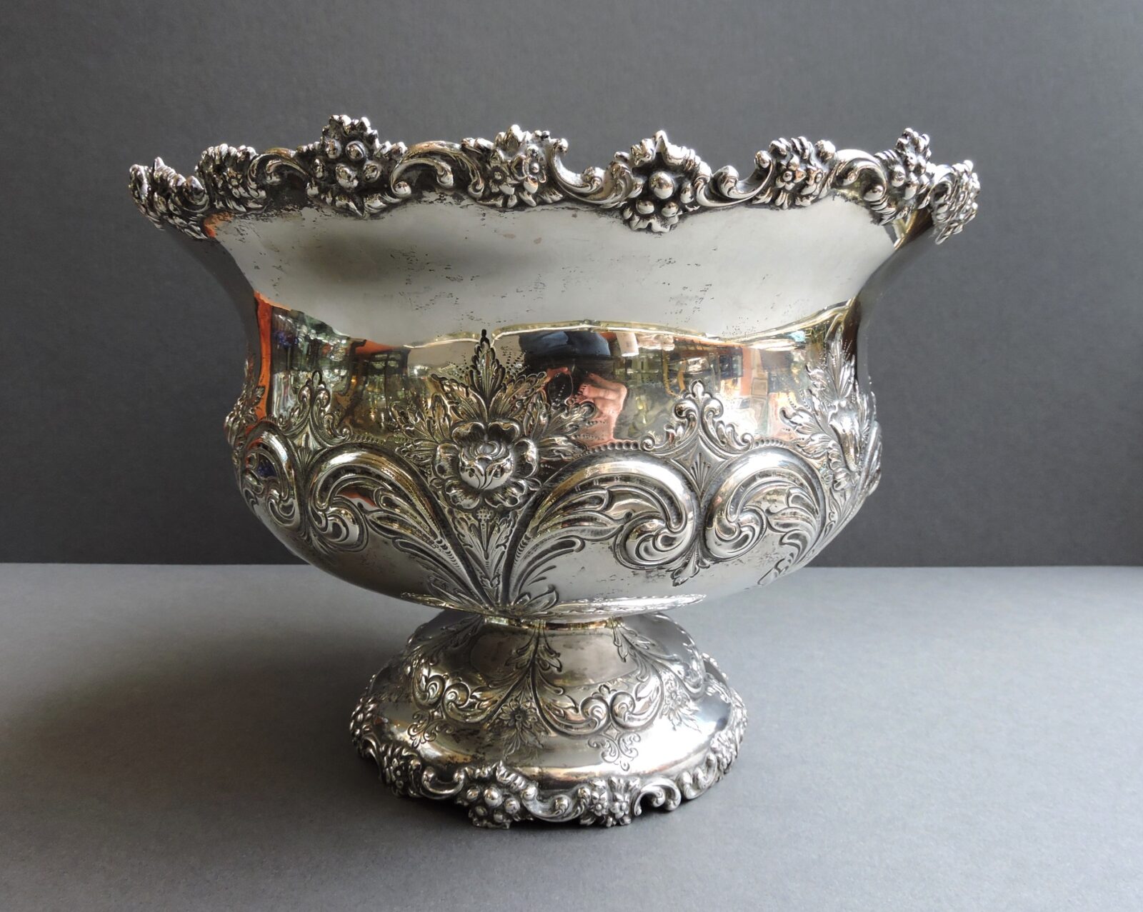 Birks sterling early 20th century silver pedestal bowl
