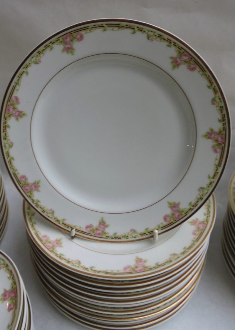 Set of 12 Elite Works Limoges France Dishes plus 3 Serving Pieces ...