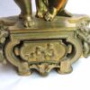 base of louis xv gilt bronze ormolu candelabrum