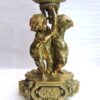 putti figures in gilt bronze