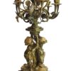 french huge gilt bronze cherub candelabra louis xv