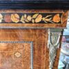 close up marquetry inlay pier cabinet english