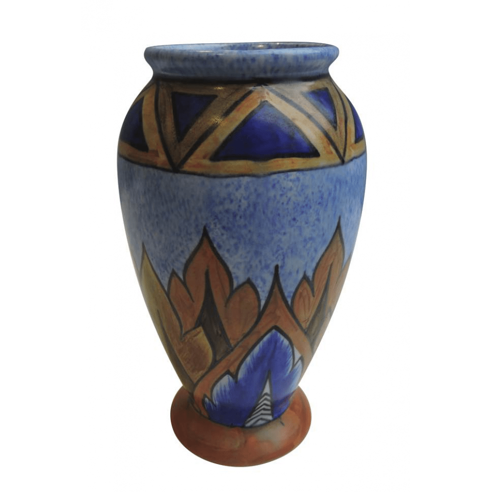 Chameleon Ware Pottery Art Deco Vase.