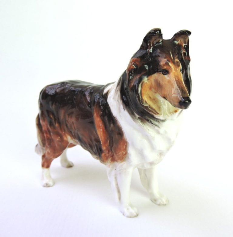 royal doulton collie dog figurines