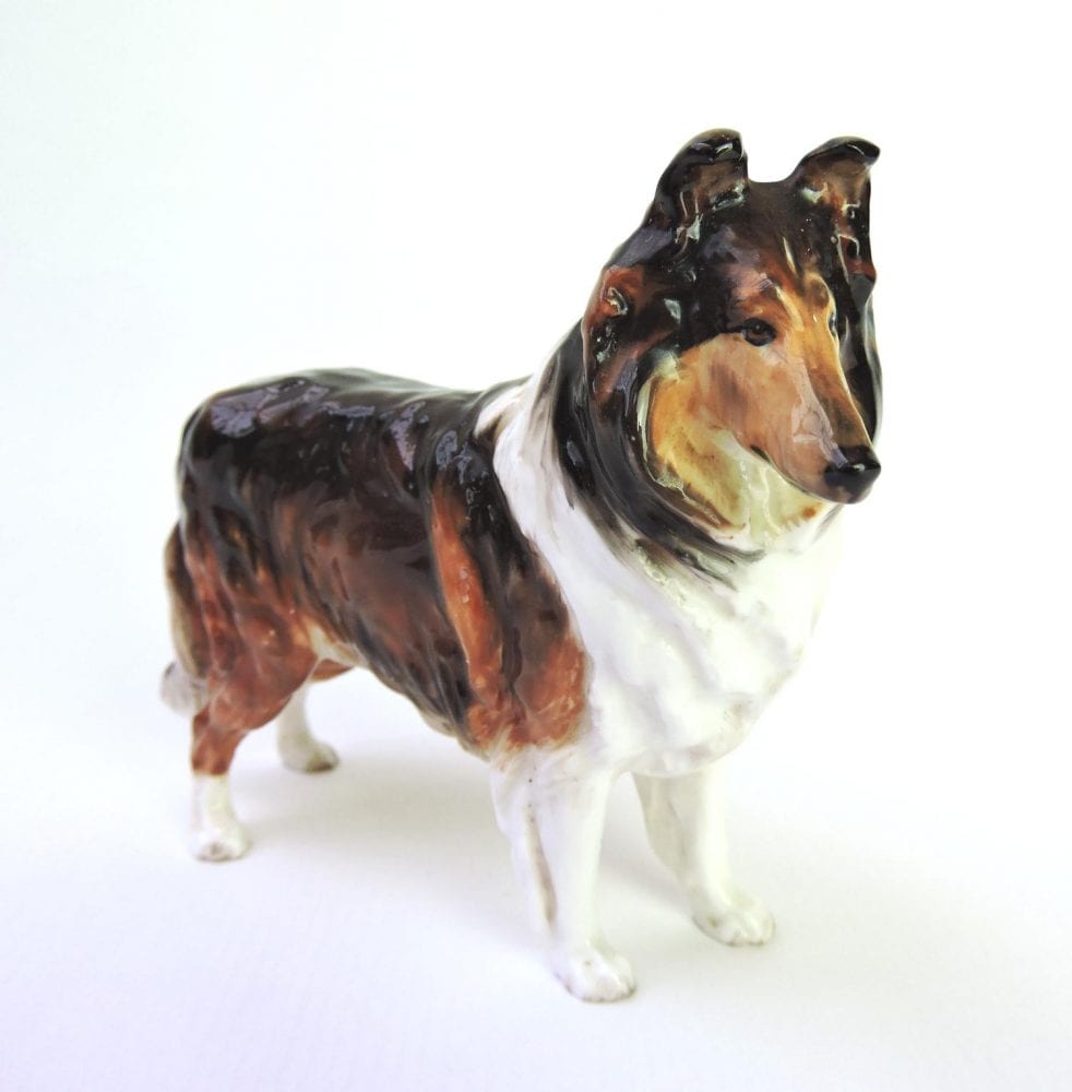 HN 1059 Royal Doulton Porcelain Collie Dog Designed by Fredrick Daws ...