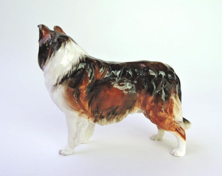 royal doulton collie dog figurines