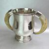 English sterling trophy vase loving cup