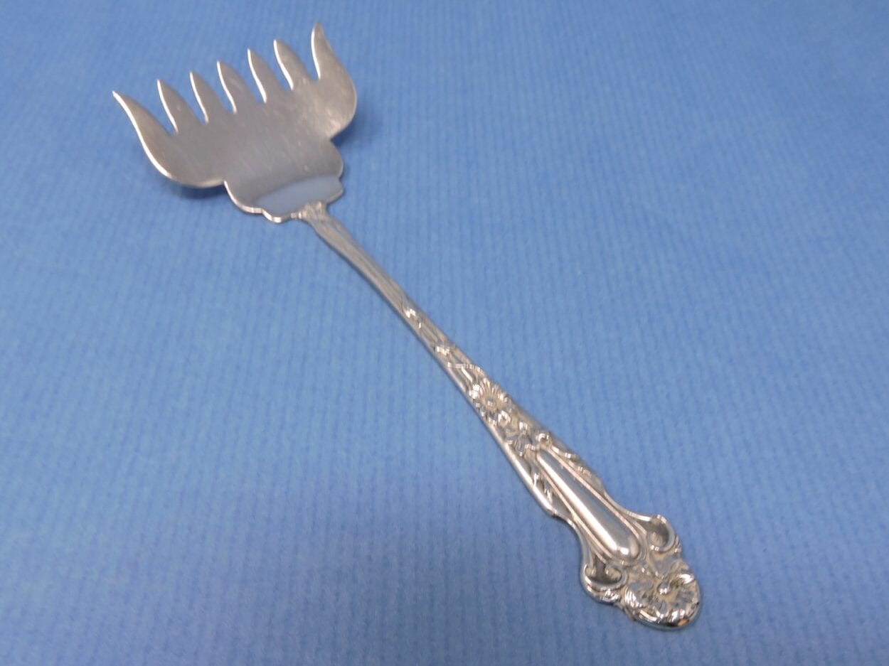 LUXEMBOURG Gorham #27 silverplate Sardine Serving Fork 