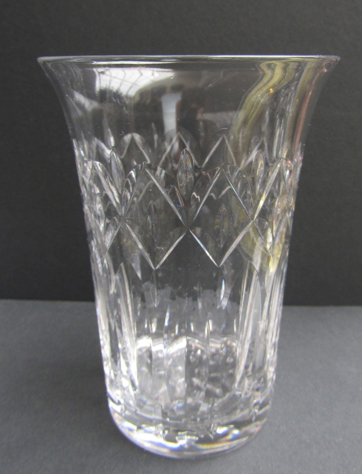 Set of 12 Signed Stuart England Crystal Juice Glasses