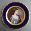 viennaplate-elisabeth-001 Franz Xaver Thallmaier Munich hand painted Elisabeth of Austria & Hungary portrait plate