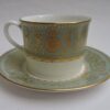 balmoral pattern cup and saucer by royal worcester